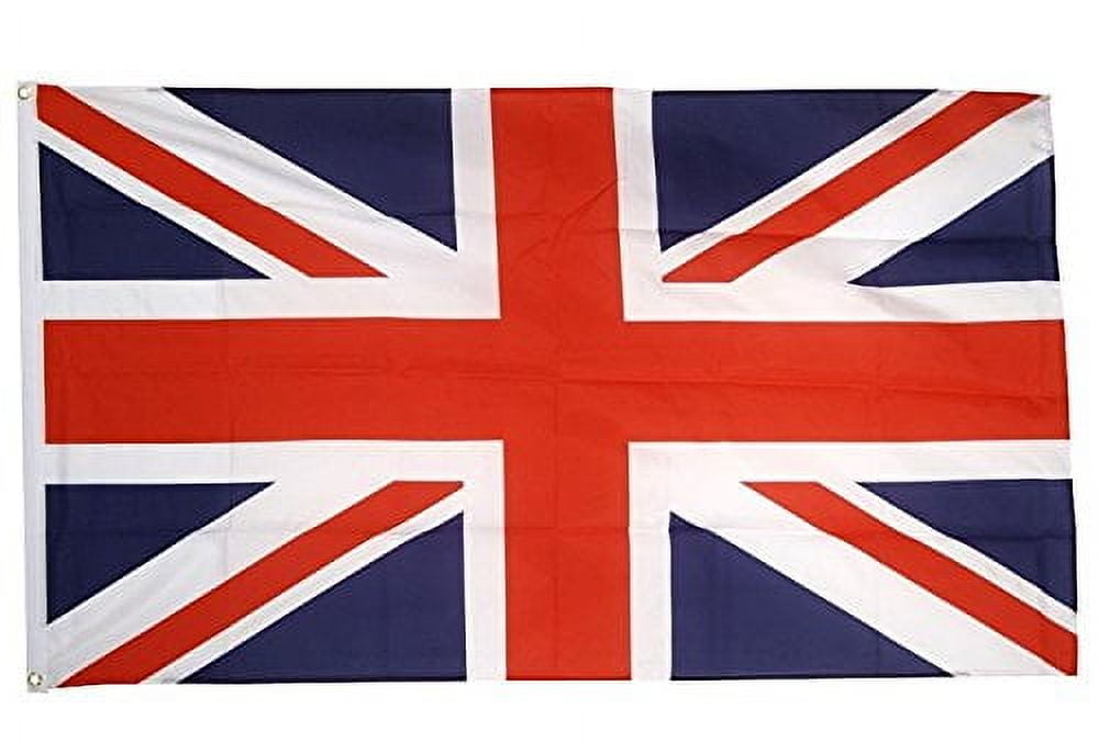 United Kingdom Union Jack Polyester Flag with Grommets