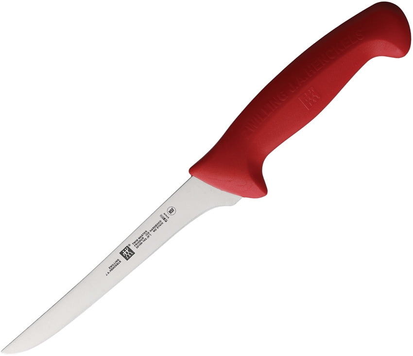 HENCKELS 32101-163 Twin Master Flex Boning Red Kitchen Fixed Blade Knife