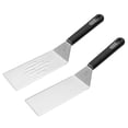 thumbnail image 1 of Henckels BBQ Griddle Spatula Set, 2-pc Stainless Steel Grill Spatulas for Heavy Duty Outdoor Cooking, Dad Camping, 1 of 4