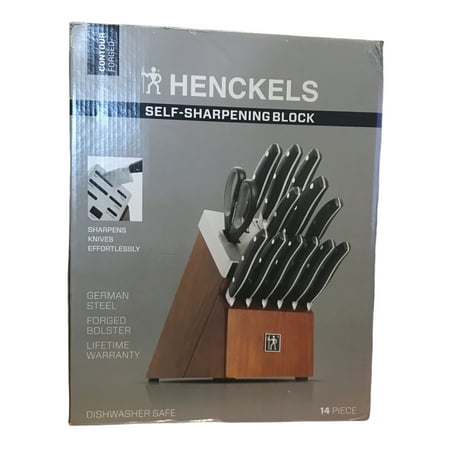 HENCKELS Forged Contour 14-pc Self-Sharpening Knife Block Set