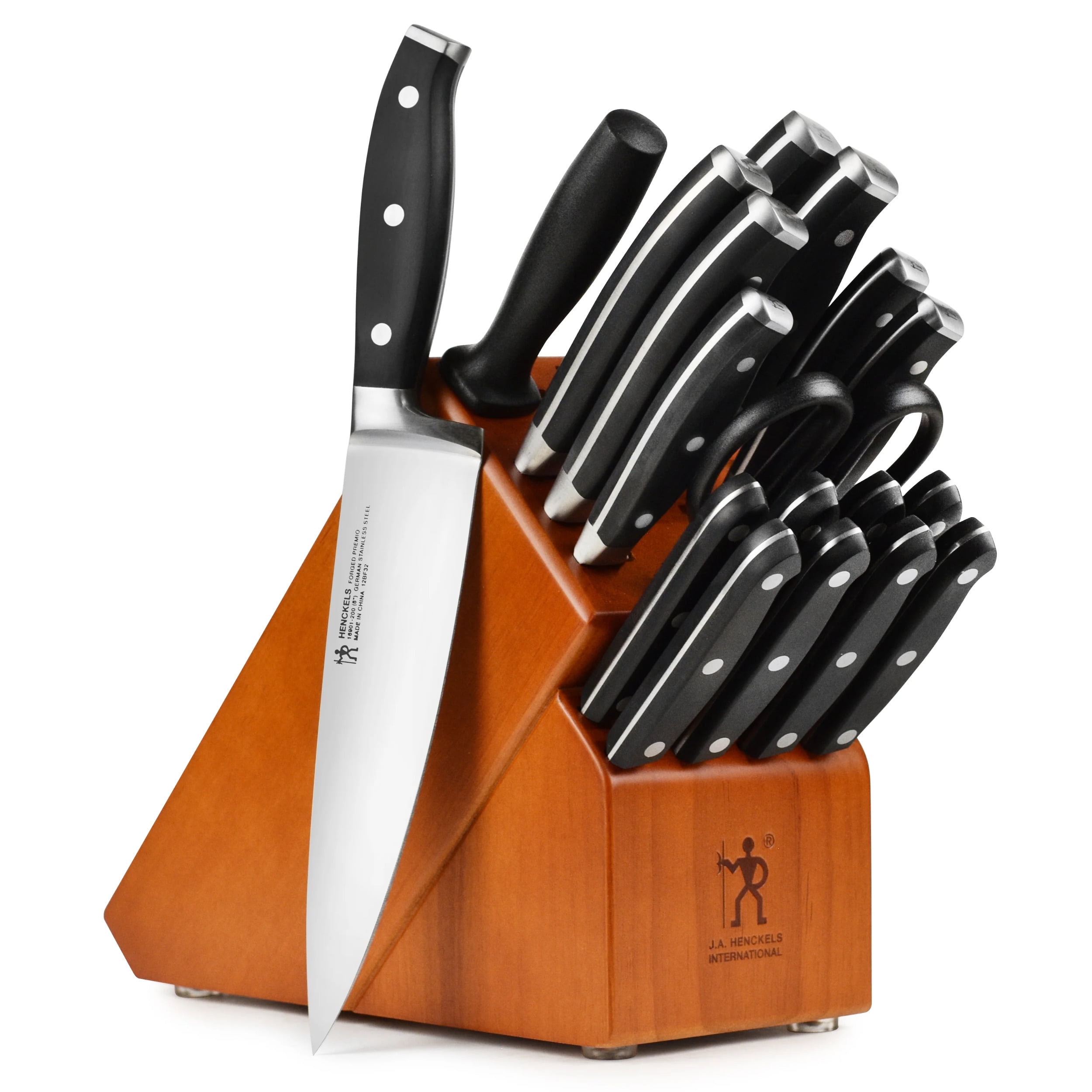 Henckels Forged Premio 19 Piece Knife Block Set