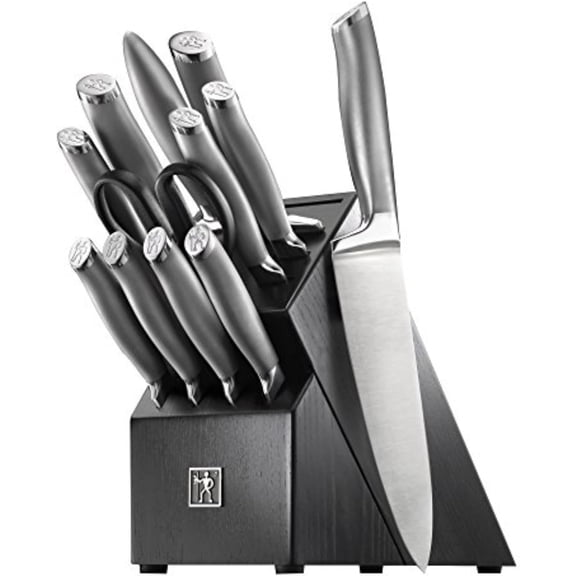 HENCKELS J.A International Modernist 13-pc Knife Block Set, Black