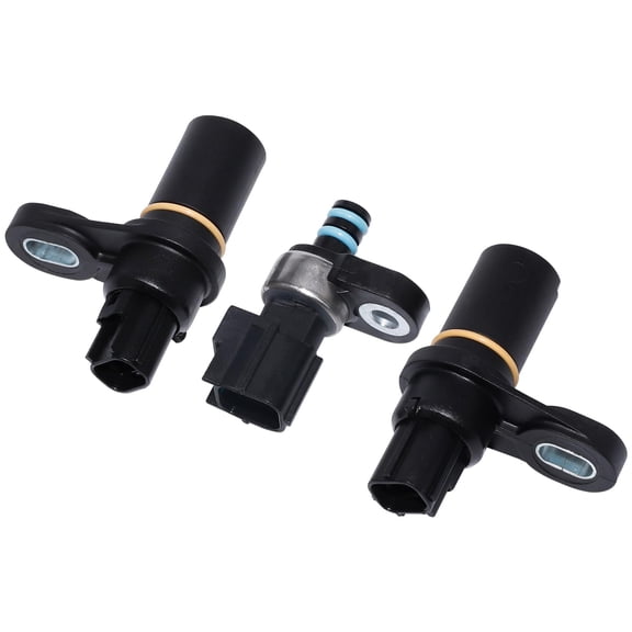HENGCOOL 45RFE 545RFE 68RFE Automatic Transmission Input Output Speed Sensor 3pcs Kit Updated Pressure Transducer Sensor for 1999-Up Dodge RAM for Chrysler Grand Cherokee 04799758AD 4799061AB