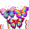 thumbnail image 1 of HENGDA KITE 3pack Butterfly Kites Outdoor Toy   Kite with Flying Tools Easy Control Polyester, 1 of 4