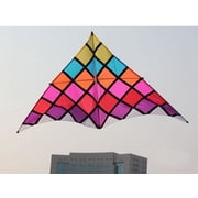HENGDA KITE for Adult Clourful Block Large Kite Outside Sports Toy Polyester