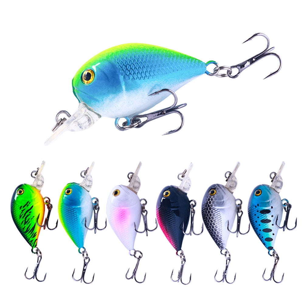 HENGJIA Crankbait for Bass Fishing 2.75inches Shallow Diving Crank Bait Square Bill for Shallow Diver Saltwater and Freshwater Crank baits Fishing Lures