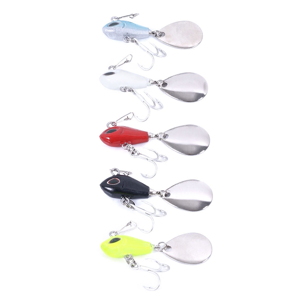 HENGJIA Fishing Lure Set Bass with Topwater Floating Rotating Tail Artificial Hard Bait Fishing Lures with Box,Fishing Lures for Bass Trout Crappie,Minnow Fishing Jigs for Freshwater Saltwater