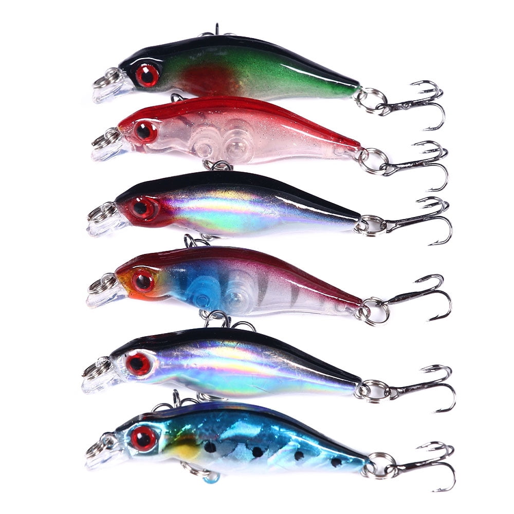 HENGJIA Fishing Lures Large Hard Bait Minnow VIB Lure with Treble Hook Life-Like Swimbait Fishing Bait Popper Crankbait Sinking Lure for Trout Bass Walleye Redfish