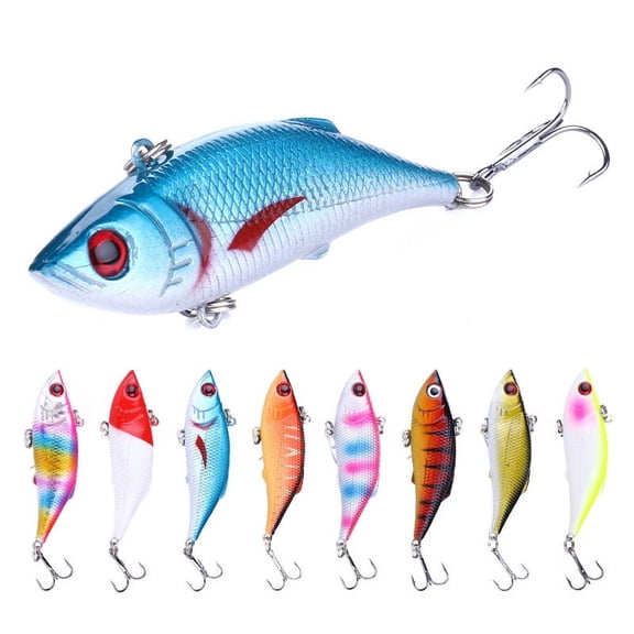 HENGJIA Fishing Lures Minnow VIB Baits Hard Lipless Crankbaits Sinking Fishing Lures for Saltwater Freshwater Bass, Redfish, Trout, Walleye
