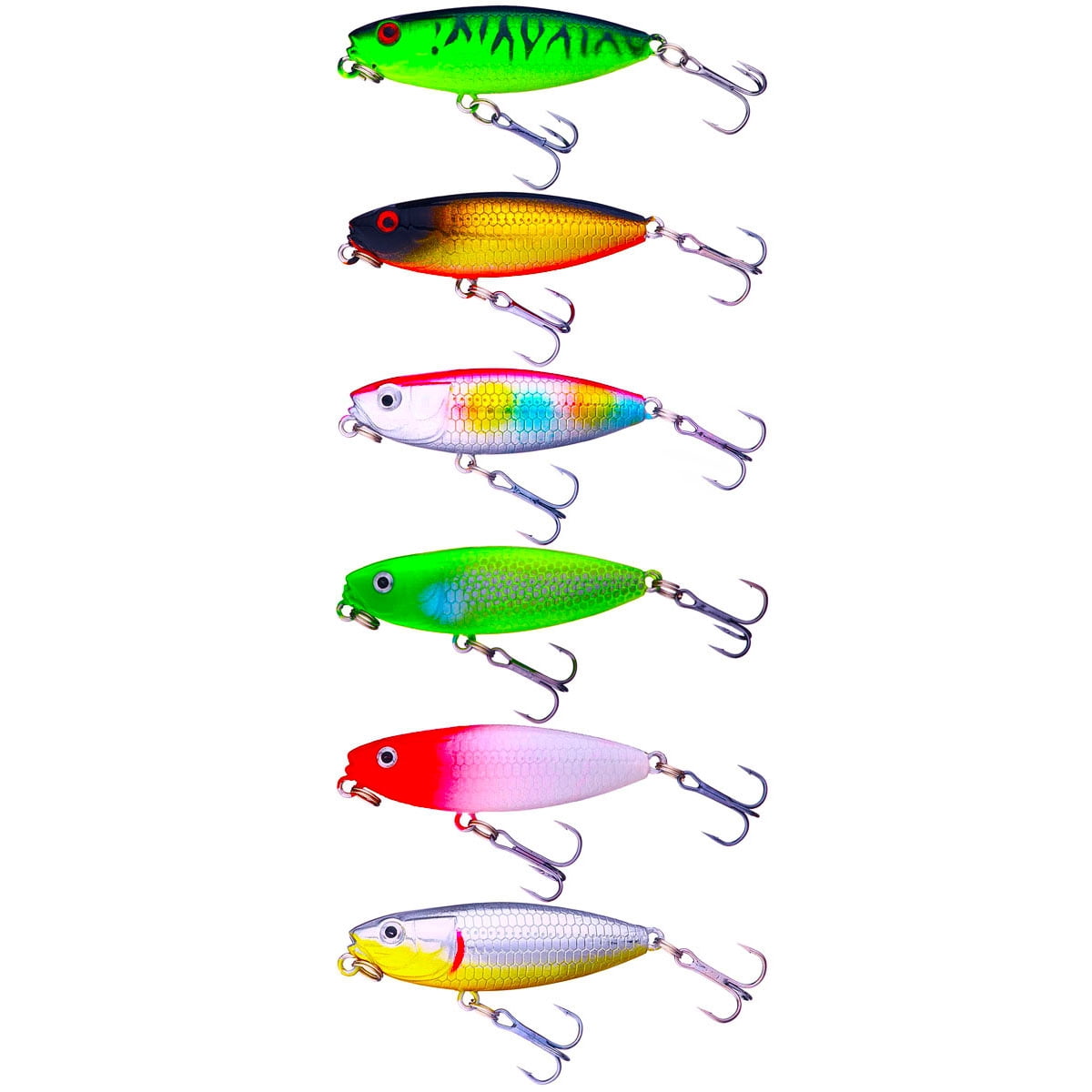 HENGJIA Fishing Lures Top Water Lures Hard Fishing Lures Kit Sinking Fishing Lures Set ‎for Saltwater Freshwater Bass, Redfish, Trout, Walleye