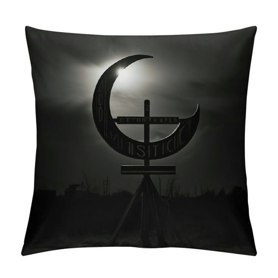 HENGT Abstract Boho Throw Pillow Covers,Sun and Moon Tufted Decorative Lumbar Cushion Case Pillowcase for Couch Sofa Bedroom Living Room Farmhouse