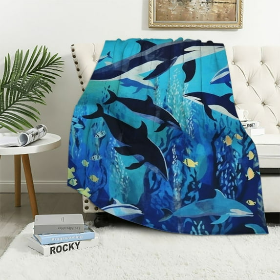 HENGT Blanket Throw Blanket Stuff Gifts for Girls Boys Kids Lovers Woman Man Warm Soft Cozy Plush Flannel Blanket Decor for Couch Soft Bed