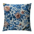 thumbnail image 1 of HENGT Chinoiserie Pillow Cover Blue Birds Flowers Throw Pillow Covers Asian Traditional Pattern Blue and White Porcelain Color Pillowcase Cushion Covers for Sofa Couch Living Room, 1 of 5