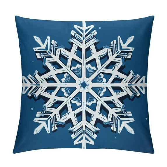 HENGT Christmas Decor Throw Pillow Covers Holly Jolly Merry Christmas Cushion Cover Farmhouse Winter Holiday Blue New Year Home Decor Pillowcases ,for Sofa/Couch/Porch