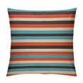 thumbnail image 1 of HENGT  Colorful Stripes Pillows Covers Abstract Red Black Grey Horizontal Lines Decorative Throw Pillow Cushion Cases Accent Pillow Covers for Sofa Bed Car Couch, 1 of 5