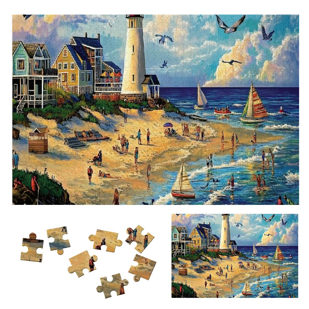 HENGT Dowdle Outer Banks Jigsaw Puzzle for Adults Challenging