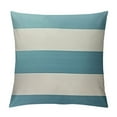 thumbnail image 1 of HENGT  Farmhouse Stripe Check Throw Pillow Covers Set Case Decorative Pillowcases Cushion Cover for Couch Bench Sofa Teal Blue, 1 of 5