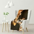 thumbnail image 1 of HENGT  Giraffe Throw Blanket , Soft Cozy Blanket, Lightweight Fuzzy Fluffy Plush Blanket for Bed Sofa Travel, 1 of 6