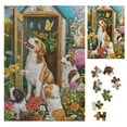 HENGT Jigsaw Puzzle for Adults The Potting Shed' Animal Garden Shed