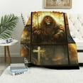 thumbnail image 1 of HENGT Lion Blanket for Men Lion Throw Blanket Soft Cozy Warm Fuzzy Lion Bedroom Decor Blanket Gifts for Men Women Couch Sofa Bed, 1 of 6