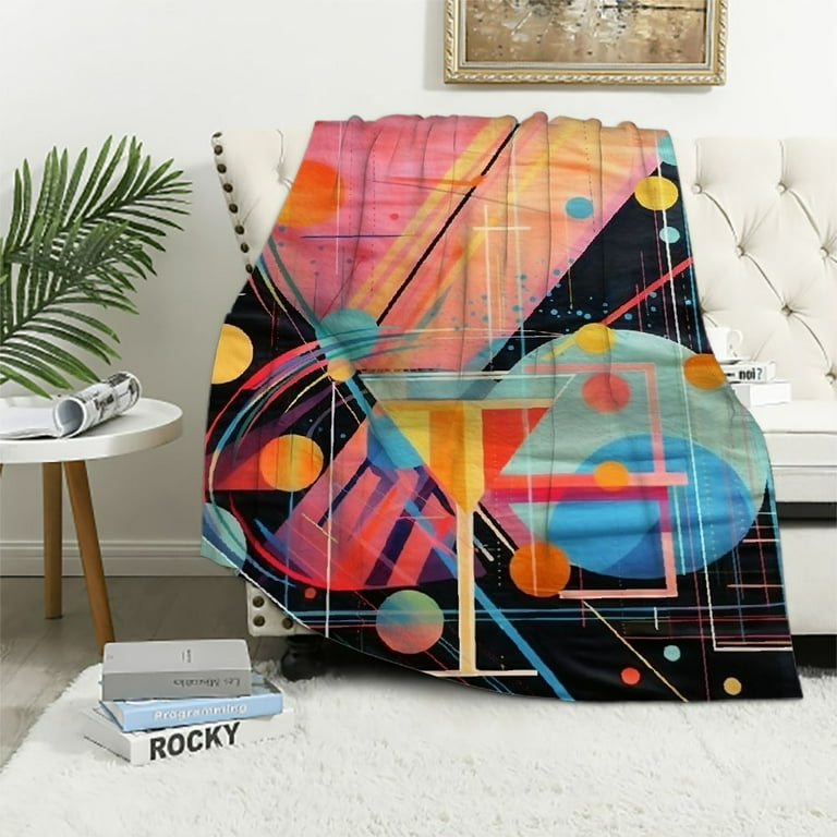 Graphic throw blankets hotsell