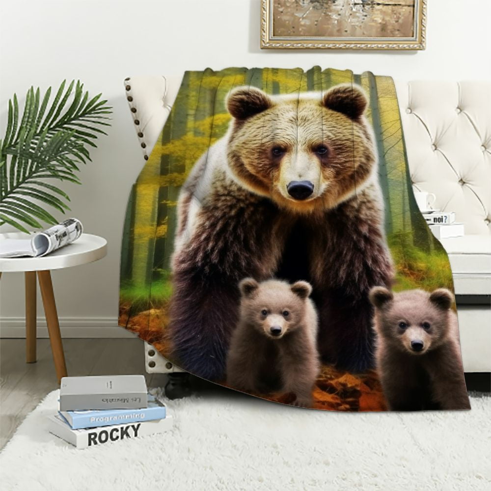 HUBSCH Simple Bear Cooling Blanket main image 0