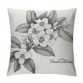 thumbnail image 1 of HENGT &nbsp;Jasmine Throw Pillow Covers Oleaceae Family Flowers Botanical Garden Leaves Pillowcase Pillow Shams Cushion Case Single Side Printing Standard Size, 1 of 5