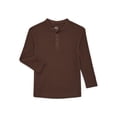 thumbnail image 1 of Wonder Nation Boys Thermal Top with Long Sleeves, Sizes 4-18 & Husky, 1 of 3