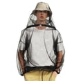 thumbnail image 1 of HENNCHEE Mosquito Jacket for Adults, Mesh Bug Jacket with Hood, Outdoor Protection Net Mosquito Proof Clothing with Carry Pouch S/M, 1 of 7
