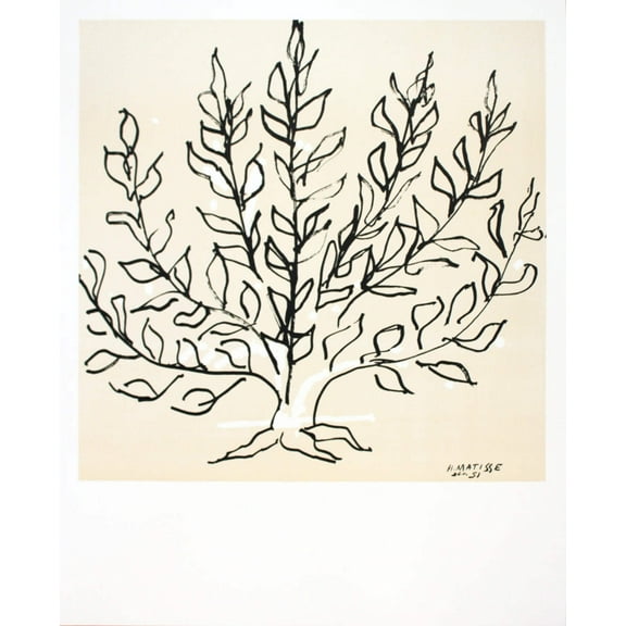 HENRI MATISSE Le Buisson II, 2015