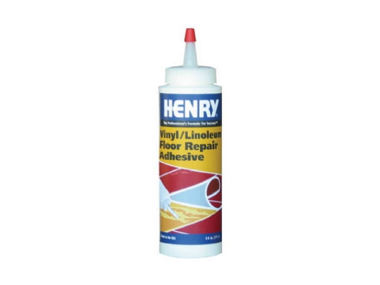 HENRY 12220 Vinyl & Linoleum Floor Repair Adhesive, 6 Oz, Each