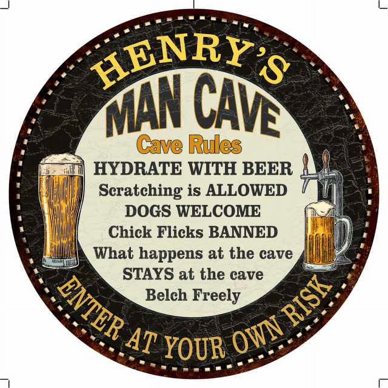 HENRY'S Man Cave Rules 12