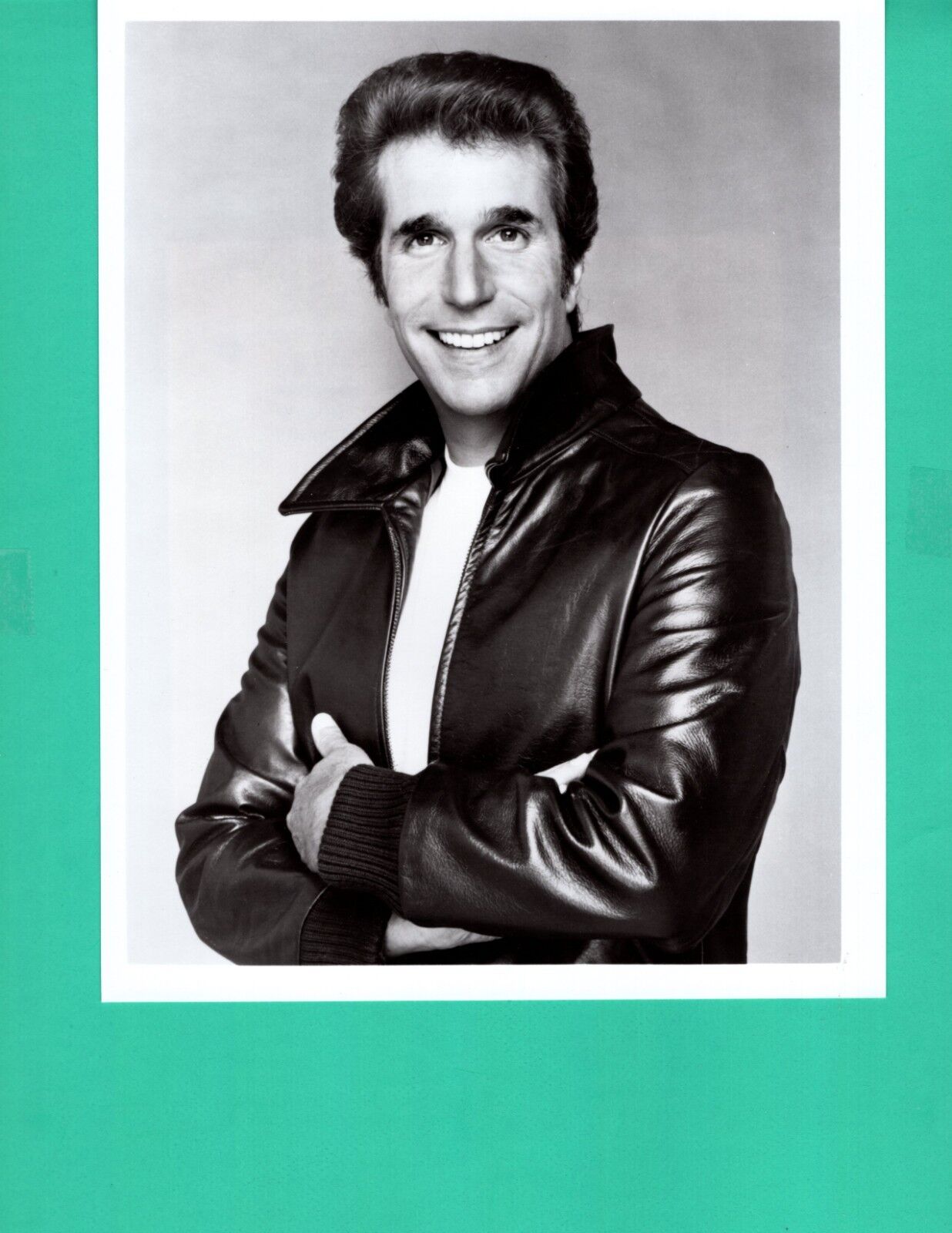 HENRY WINKLER Actor 1983 Fonz Happy Days News Press Promo Photo 7x9 ABC