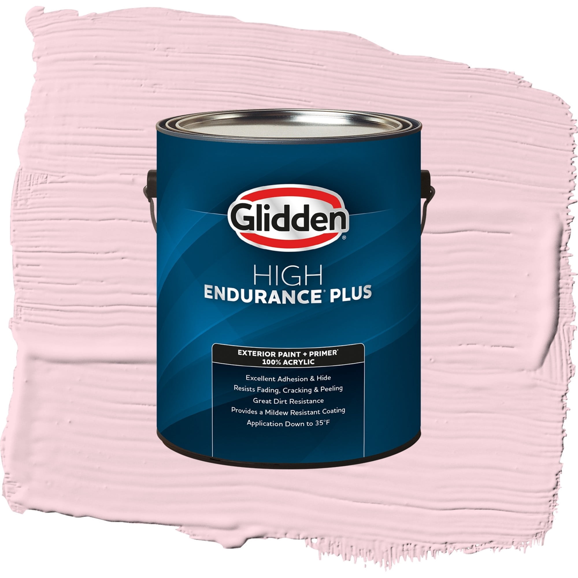 Glidden High Endurance Plus Beauteous Flat Exterior Paint and Primer, 1 Gallon