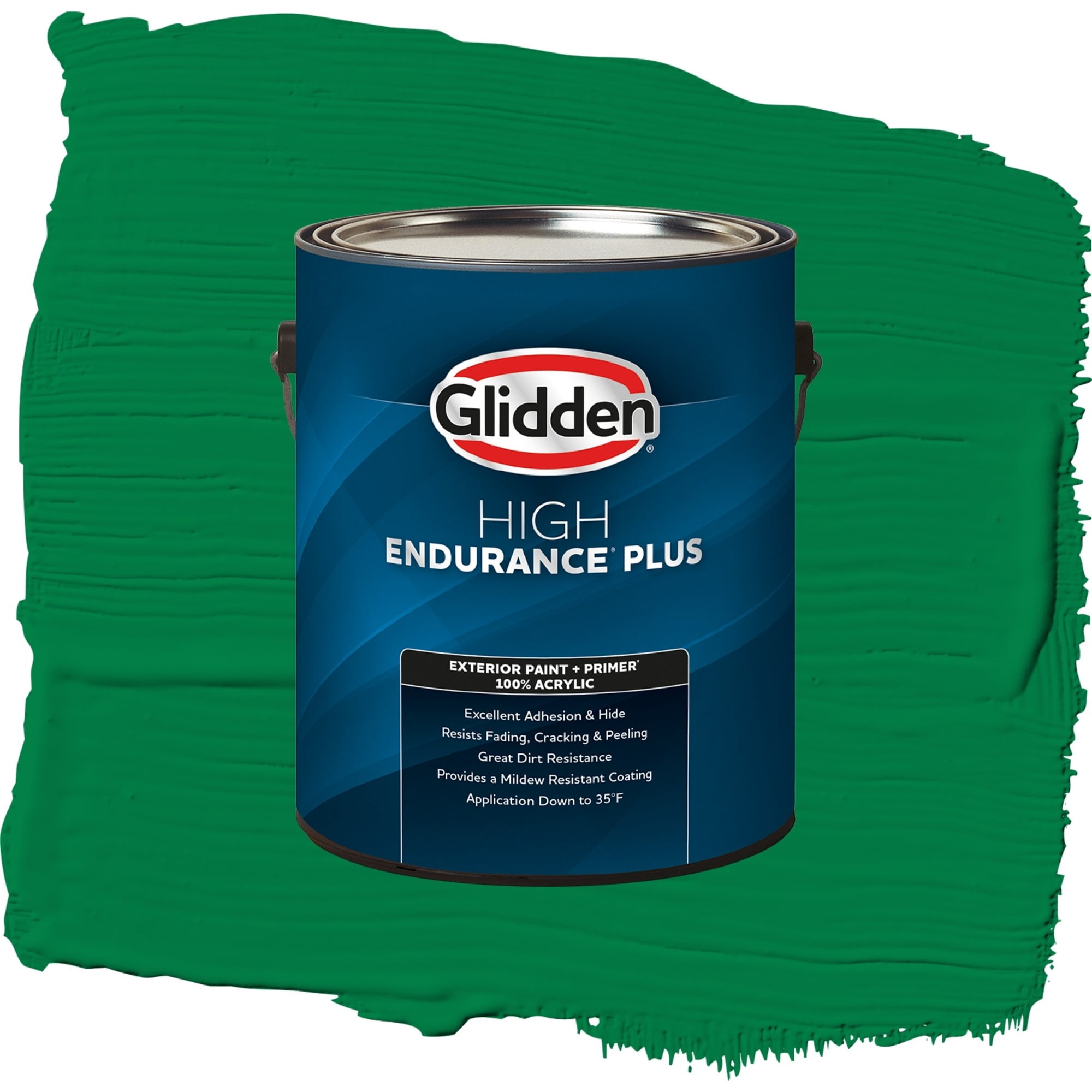 Glidden High Endurance Plus Blarney Stone Satin Exterior Paint and Primer, 1 Gallon