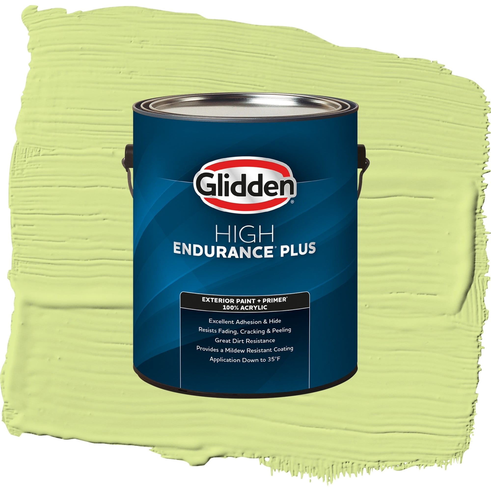 Glidden High Endurance Plus Charming Flat Exterior Paint and Primer, 1 Gallon