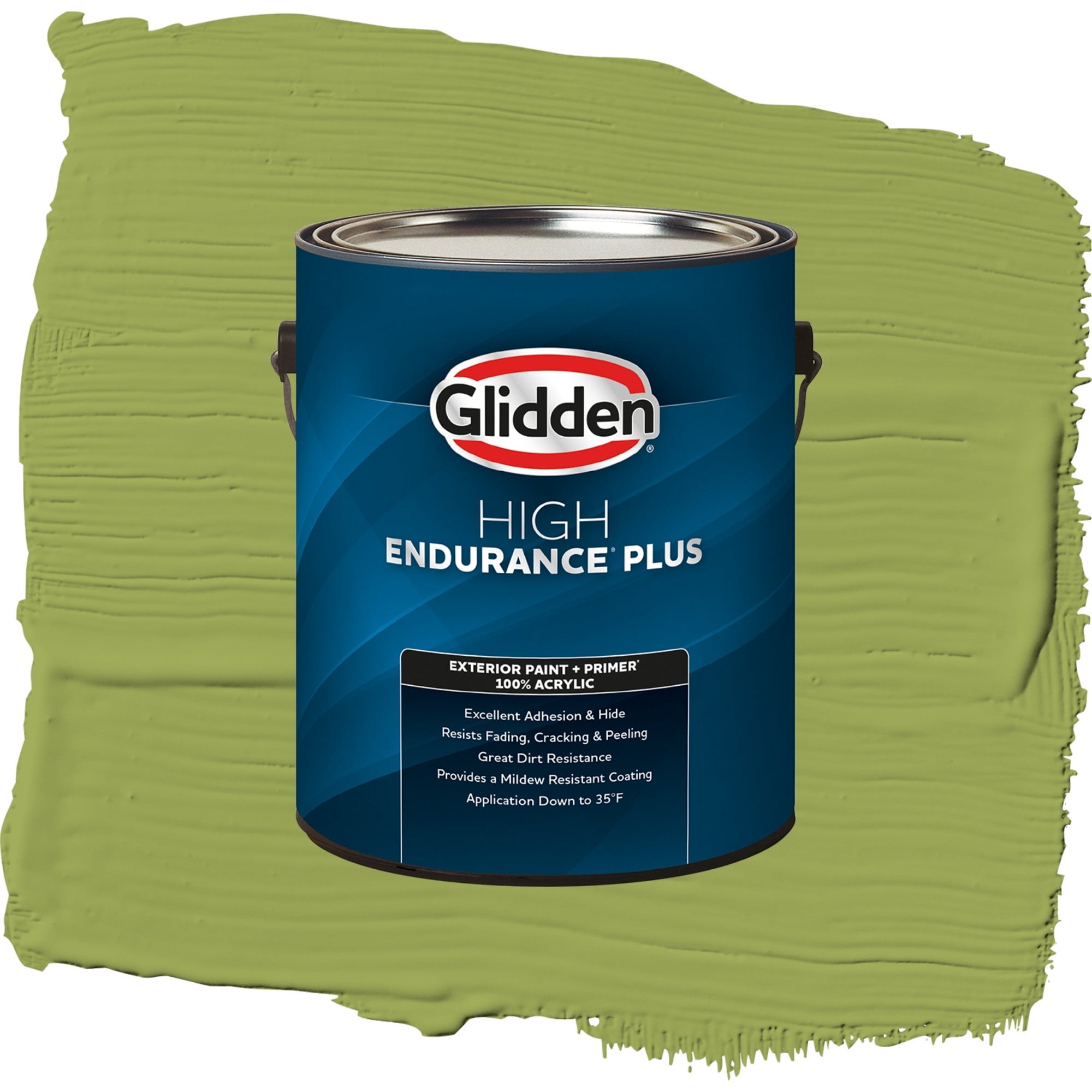 Glidden High Endurance Plus Do Not Disturb Flat Exterior Paint and Primer, 1 Gallon