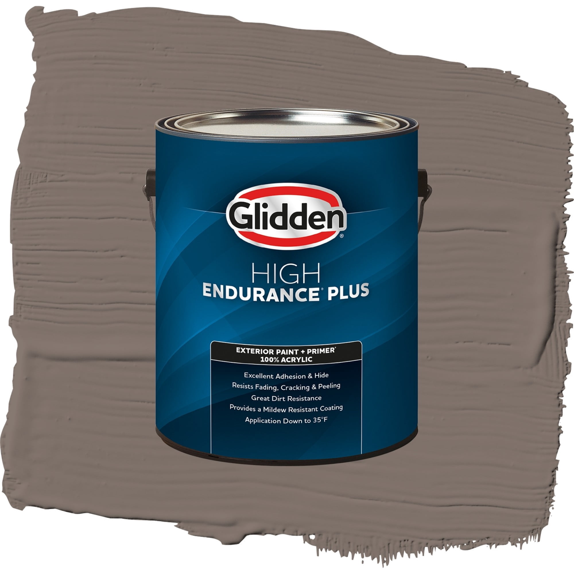 Glidden High Endurance Plus Flipper Semi Gloss Exterior Paint and Primer, 1 Gallon