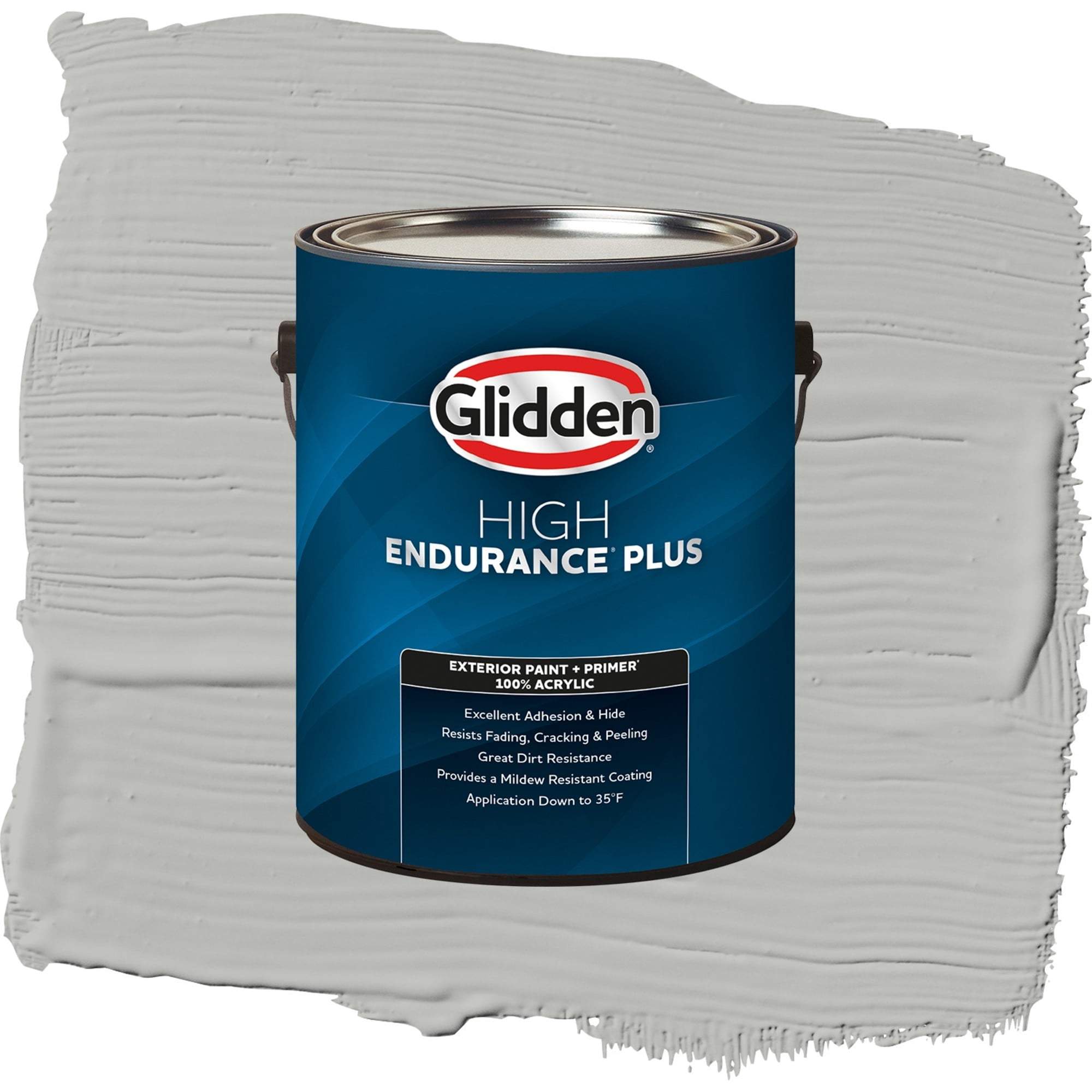 Glidden High Endurance Plus Half Dome Semi Gloss Exterior Paint and Primer, 1 Gallon