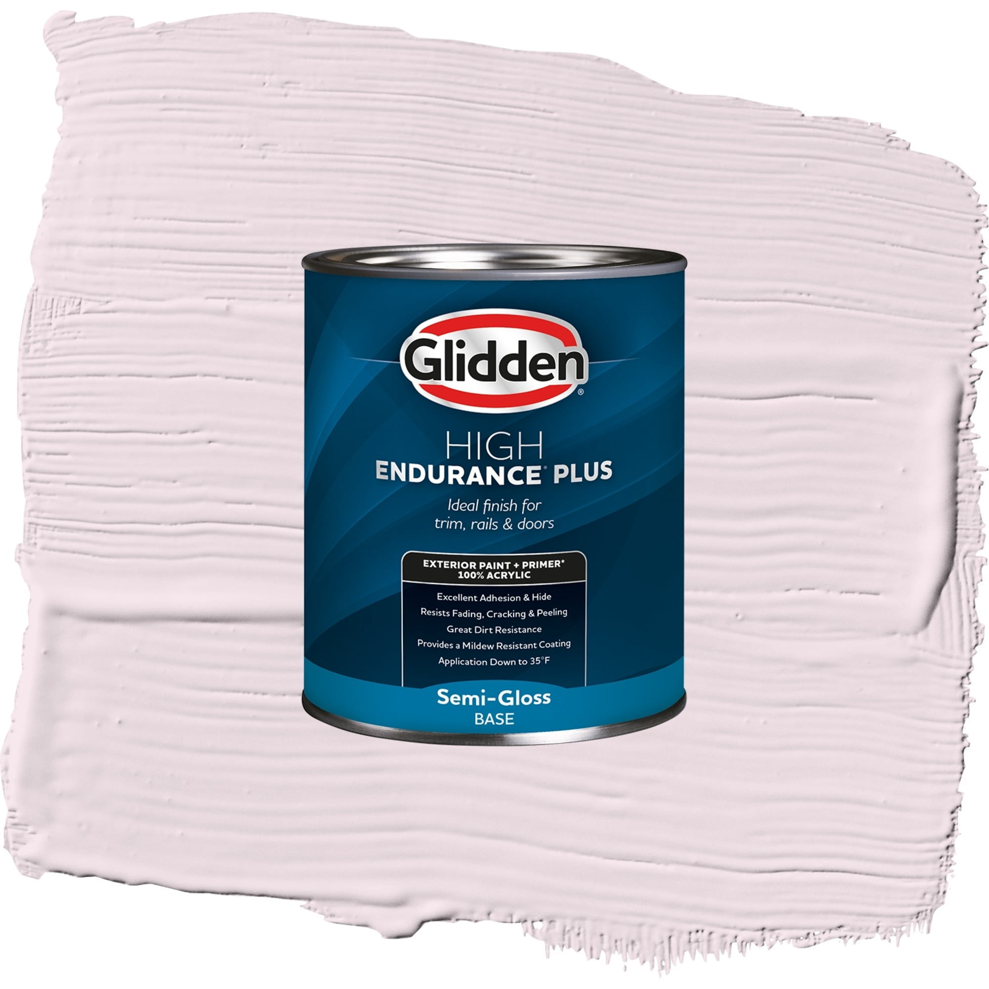 Glidden High Endurance Plus Magic Moments Satin Exterior Paint and Primer, 1 Quart