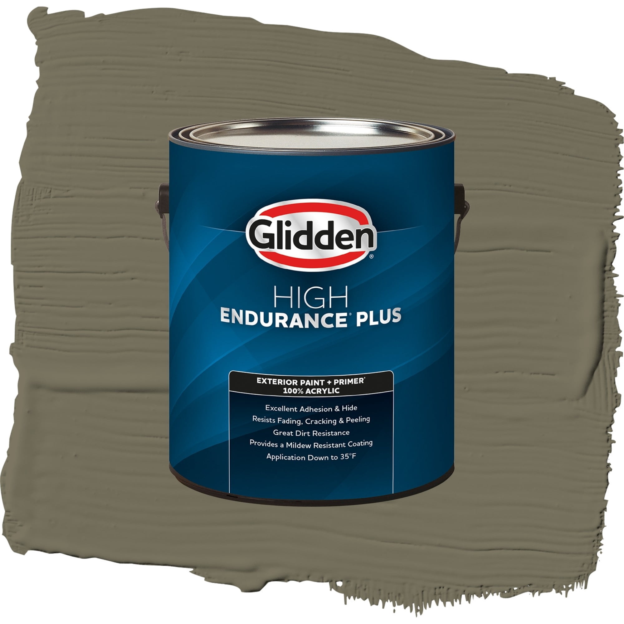 Glidden High Endurance Plus Momentum Semi Gloss Exterior Paint and Primer, 1 Gallon