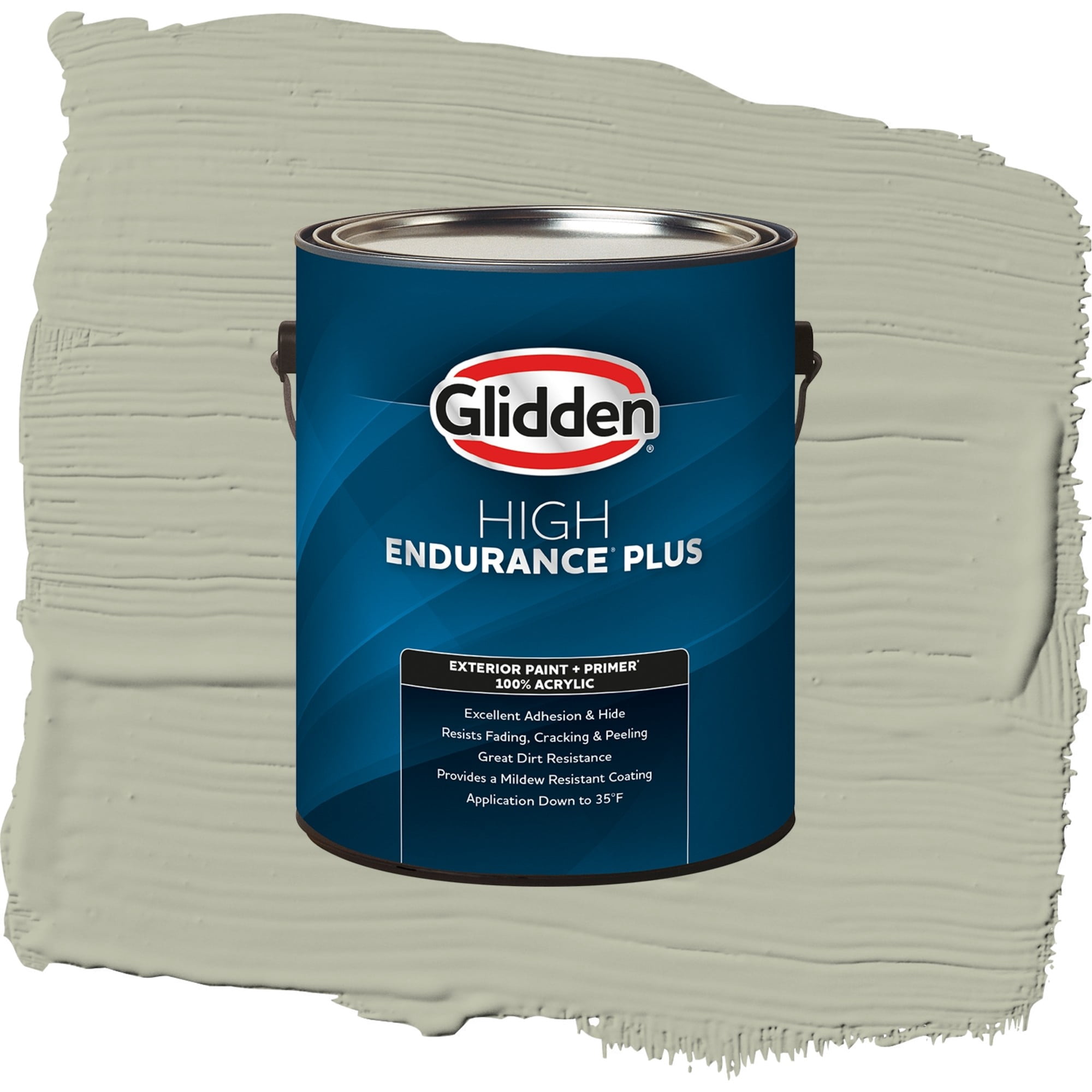 Glidden High Endurance Plus Pine Crush Semi Gloss Exterior Paint and Primer, 1 Gallon