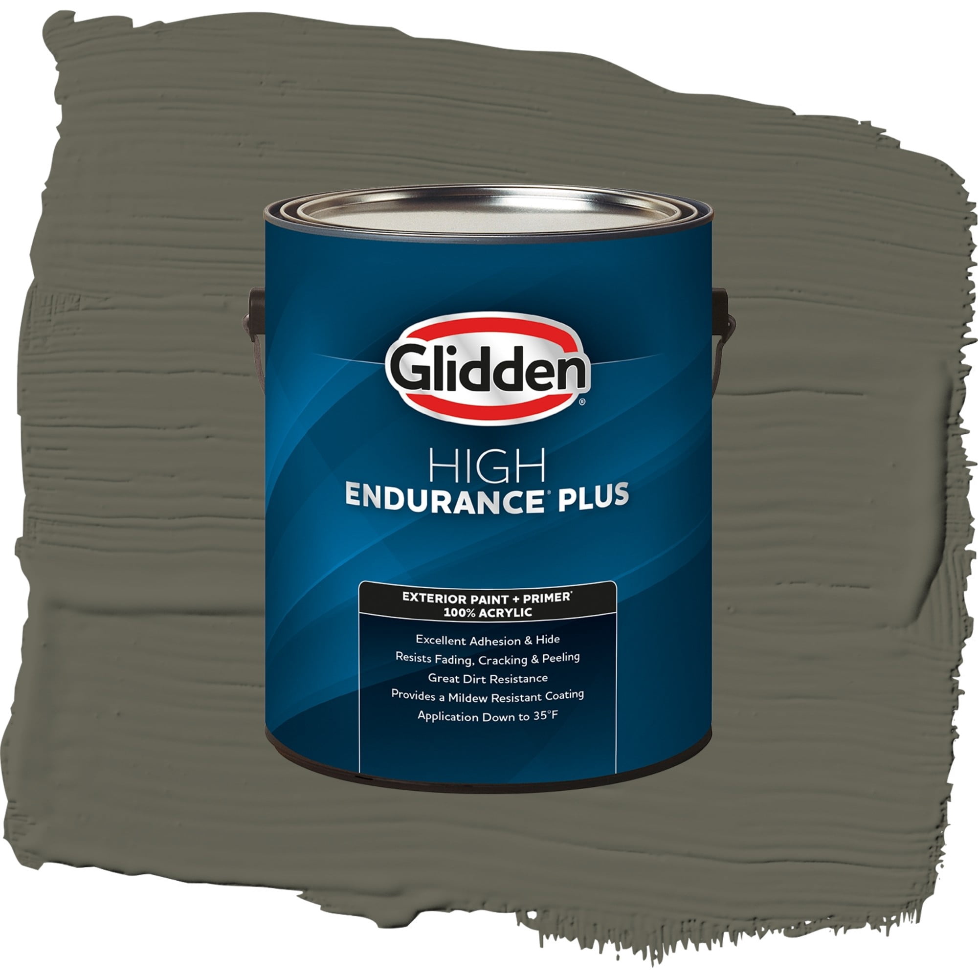 Glidden High Endurance Plus Plunge Pool Satin Exterior Paint and Primer, 1 Gallon