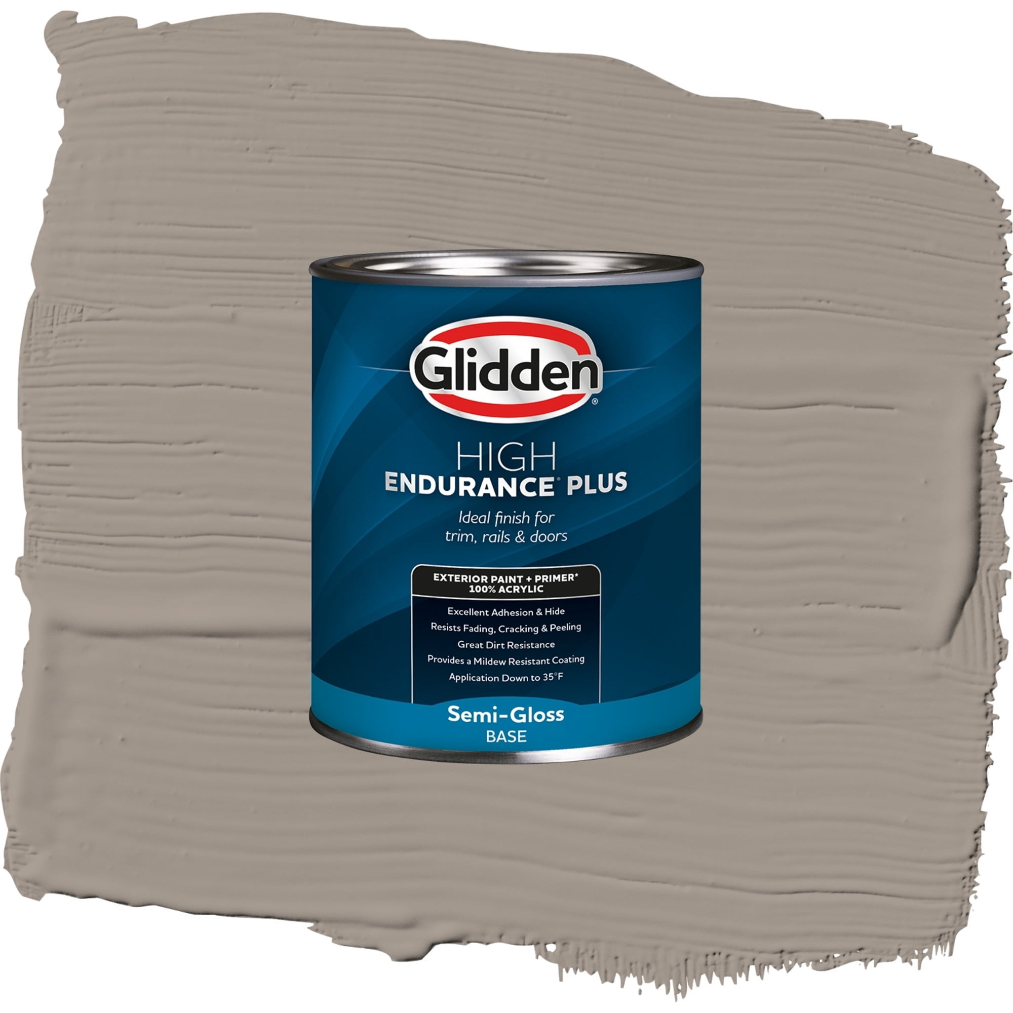 HEP Rock Slide Exterior Paint + Primer Satin , 1 Quart