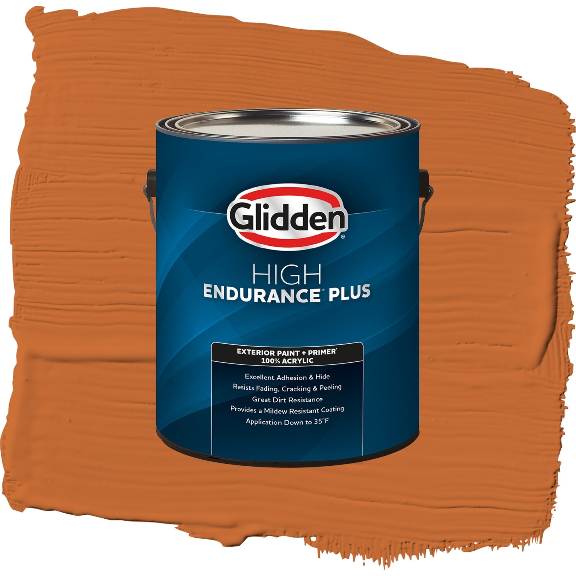 Glidden High Endurance Plus Sesame Crunch Semi Gloss Exterior Paint and Primer, 1 Gallon