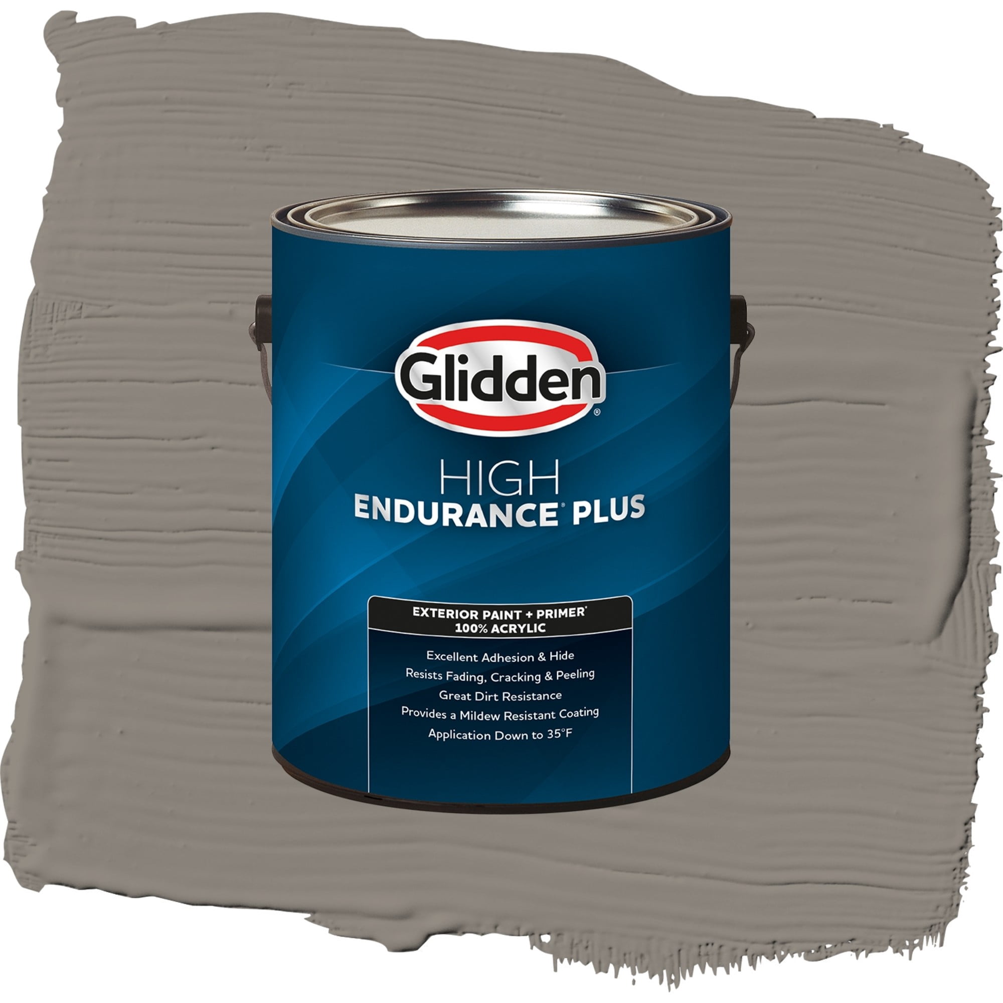 Glidden High Endurance Plus So Sublime Satin Exterior Paint and Primer, 1 Gallon