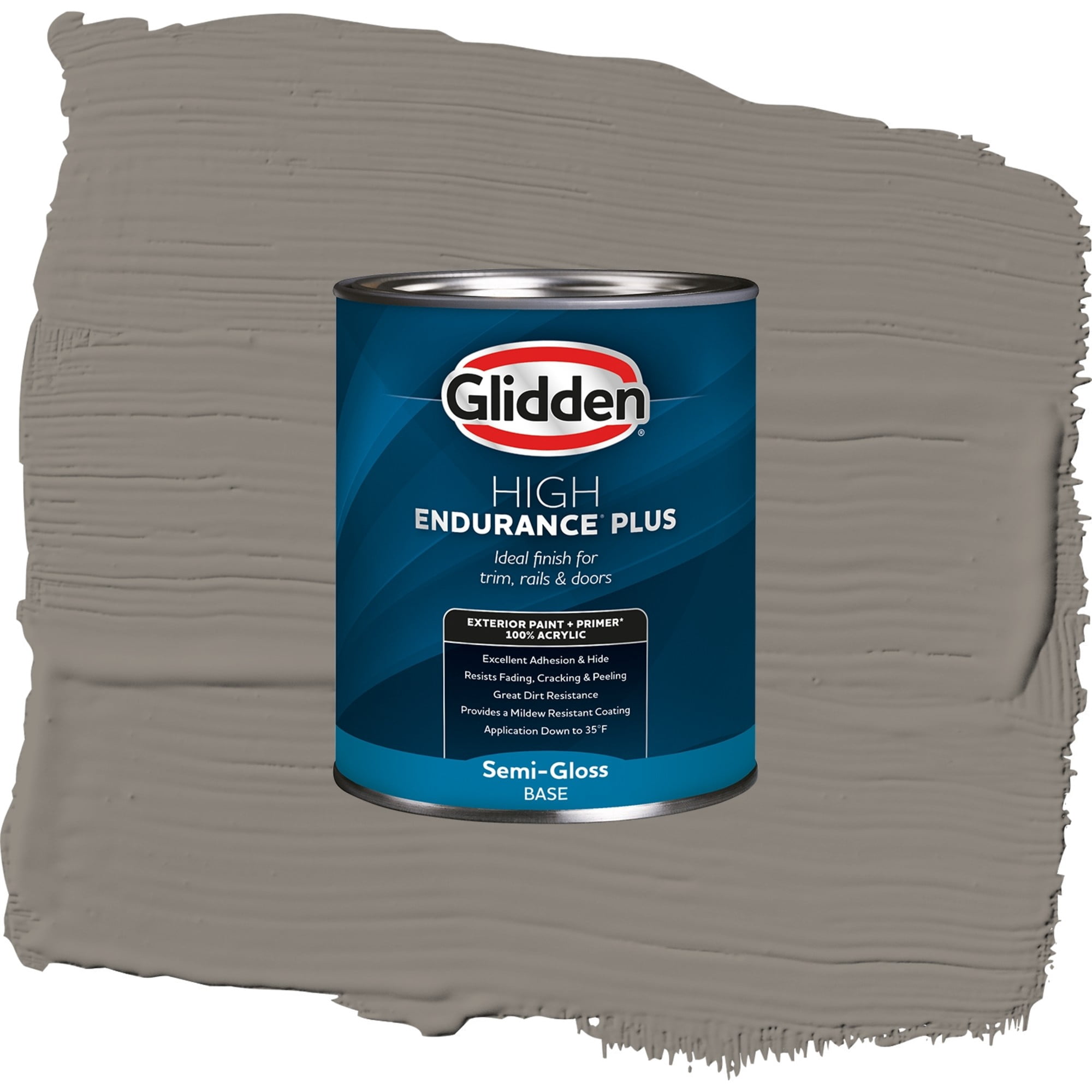 Glidden High Endurance Plus So Sublime Semi Gloss Exterior Paint and Primer, 1 Quart