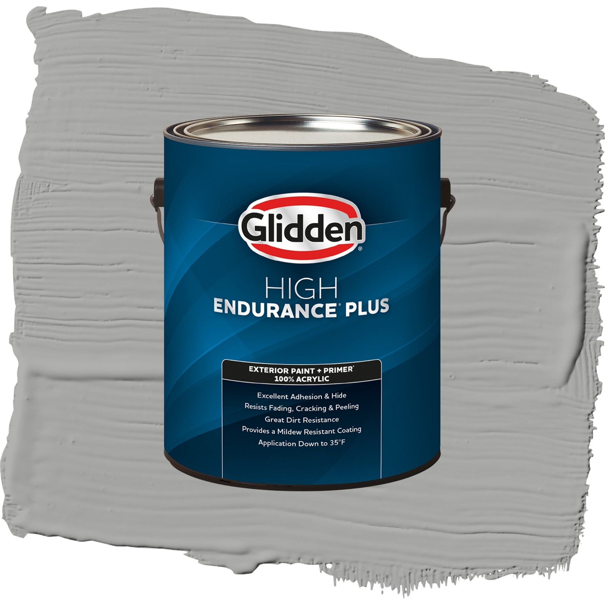 Glidden High Endurance Plus Statue Garden Semi Gloss Exterior Paint and Primer, 1 Gallon