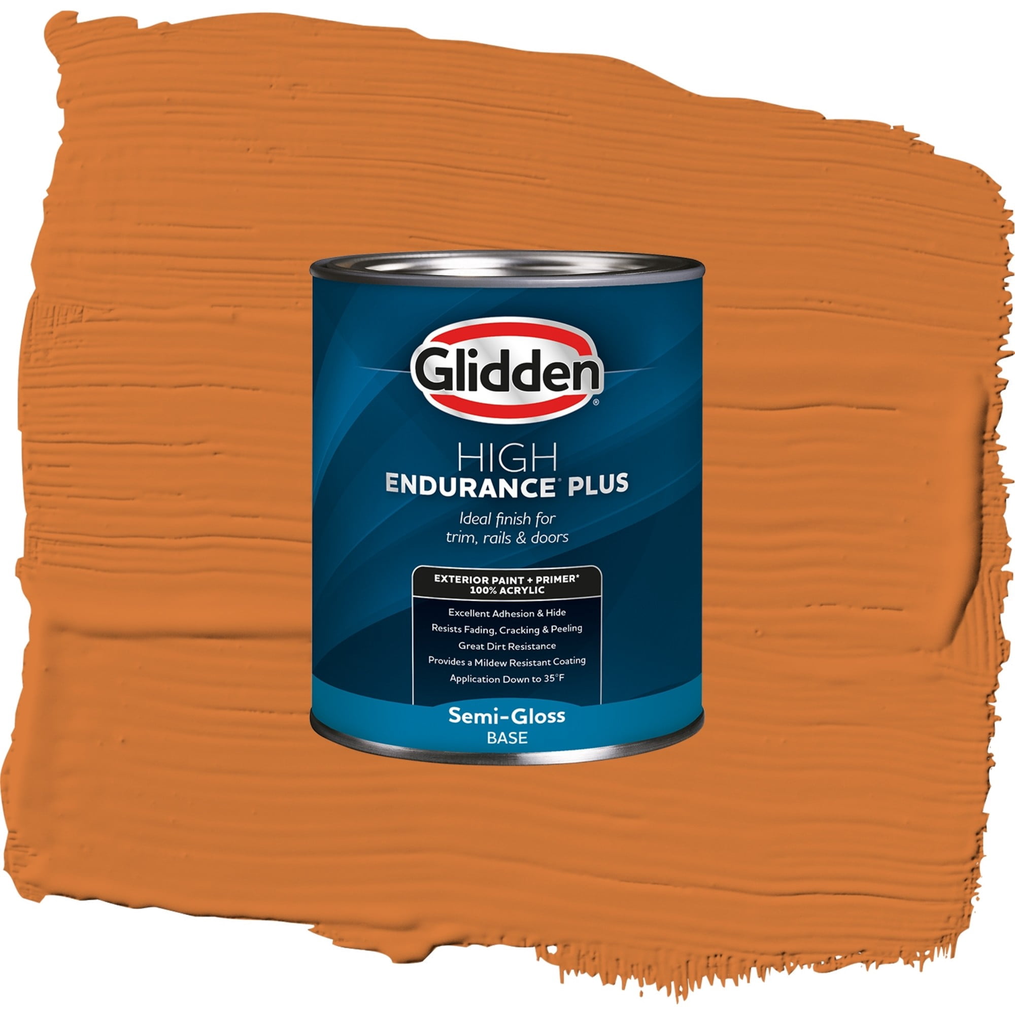 Glidden High Endurance Plus Tiger Tail Satin Exterior Paint and Primer, 1 Quart