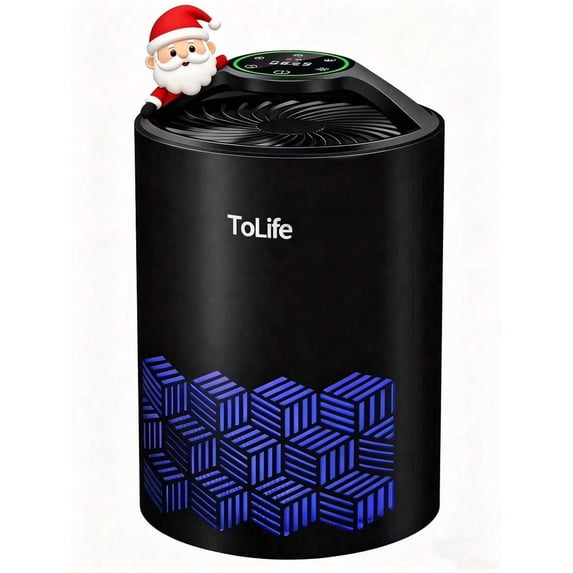 HEPA 13 Air Purifier with Aromatherapy for Bedroom Home Office 99.97% Smoke Pet Dander Odor Removal